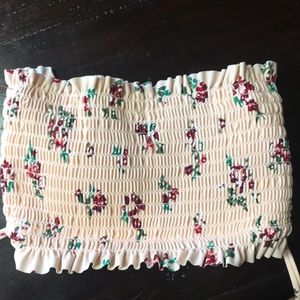 Target bandeau swim top